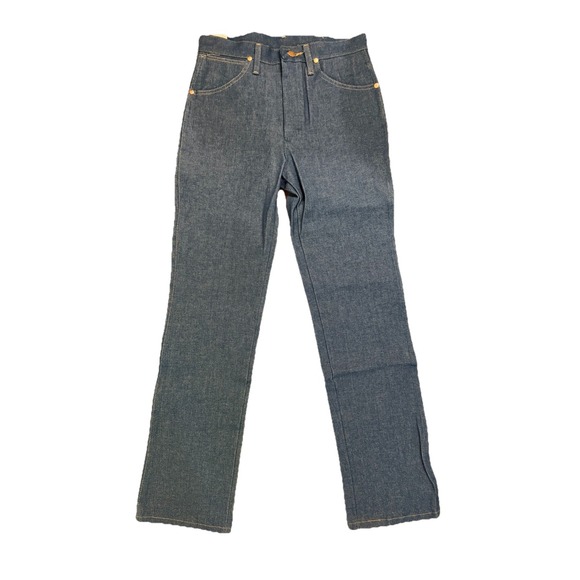 Wrangler 936 Jeans Gorpcore Size W29 X L32 Dark Blue Slim Bootcut Slim Fit NWT - Picture 6 of 8